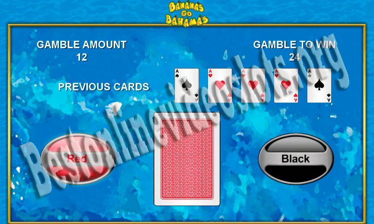 Риск-игра в Bananas go Bahamas